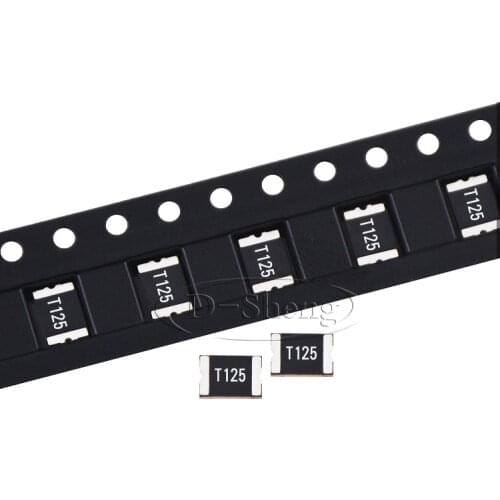 30pcs/1812 SMD Self restoring fuse 1.25A 1250mA Resettable 16V