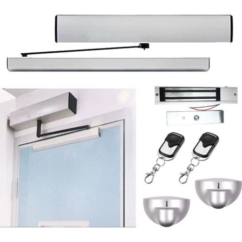 KINGJOIN Automatic system for home Office Supermarket swing door,common Automatic swing door opener full color-kit Optional