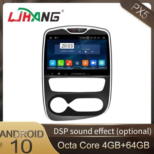 LJHANG 8 core 10.1 inch Android 10 Car DVD Player For Renault CLIO 2015 2016 2017 WIFI Multimedia GPS Navigation 1 Din Car Video