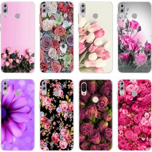 Flowers Phone Case For Asus Zenfone 5z ZS620KL Case Asus Zenfone 5 ZE620KL ZF620KL X00QD Back Cover TPU Silicon Bumper Coque 6.2