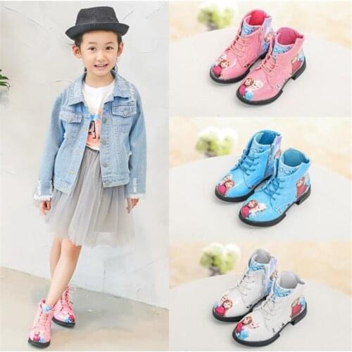 Disney snow country children shoes ugg boots new winter boots shoes boots the princess of the girls