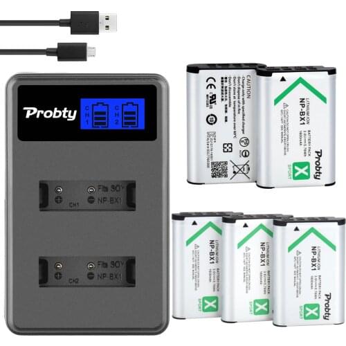 For Sony DSC RX1 RX100 M3 M2 RX1R GWP88 PJ240E AS15 WX350 WX300 HX300 HX400 1600mAh NP-BX1 NP BX1 NPBX1 Battery + 2 Slot Charger