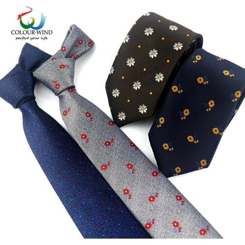 2020 New Tie Mens Floral Polyester Neck Tie 7cm Dot Printed Elegant Pocket Square 23*23cm Wedding Party Ties Set Lots Gift