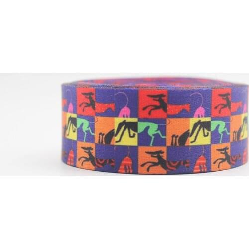 Graffiti Greyhound Double Sided Printing Lanyard Custom Ribbon Design Logo for DIY Keys Mobile Phone Hang Rope USB ID Card Badge