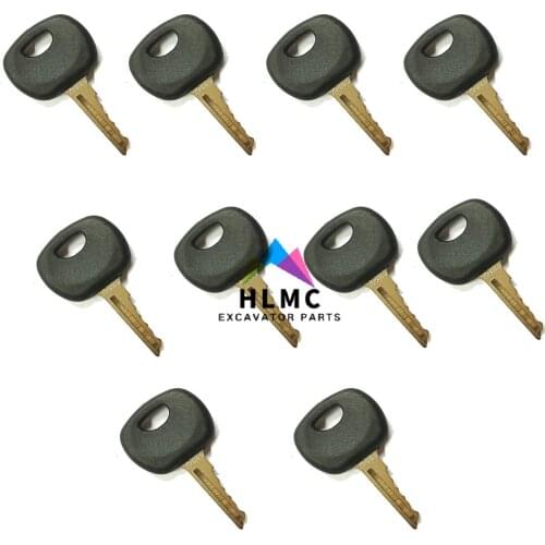 2PCS new 202 Heavy Equipment Key for wheel loarder