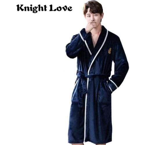 KnightLove Men's Warm Robes