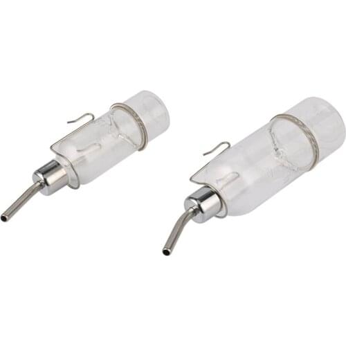 Rabbits Drinking Fountain 180ml/350ml Hamster Guinea Pig Hedgehog Totoro Water Bottle Pet Dispenser Supplies 1 Pc