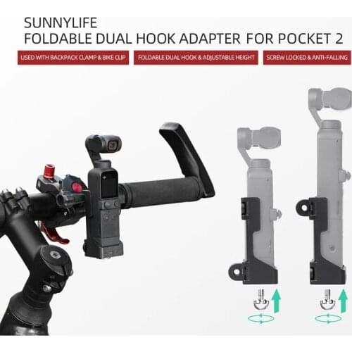 Multifunctional Extended Base Mount Adapter for DJI OSMO POCKET 2 Handheld Gimbal