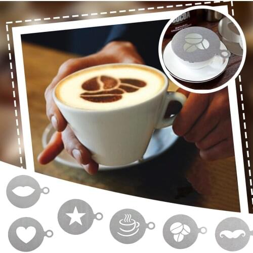 MUQGEW Coffee Stencils