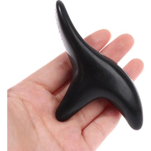 2021 New Amber Resin Wax Triangle Foot Feet Massager Gua Sha Acupuncture Shiatsu Tool