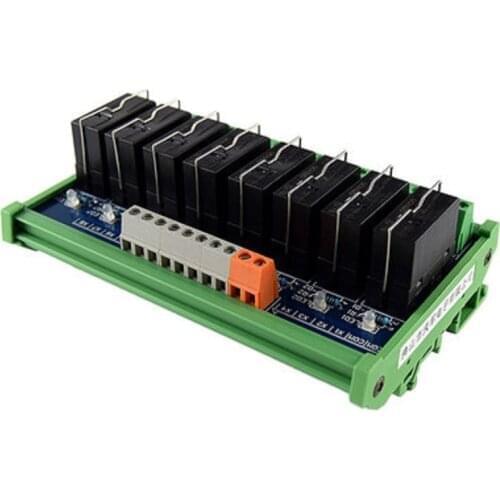 Original Omron Relay Module, 8-way 1NO+1NC 24v Electromagnetic Relay