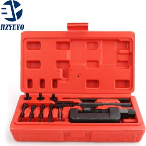 Motorcycle Bike Chain Breaker Splitter Riveting Tool Repair Tools Set Launches Chain Pin Press Handle Motorbike Chain Riveter