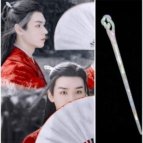 Womens Hairpins Ancient Costume Hanfu Shiny Anti-Fall Hair Sticks Durable Chinese Classic Headdress Accessories For Girls