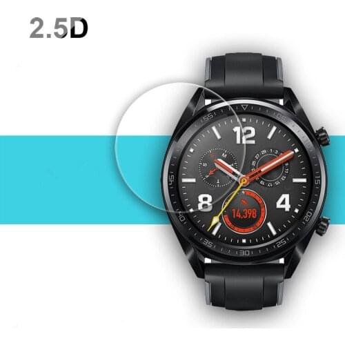 3 PCS 2.5D Tempered Glass Screen Protector For Huawei Watch GT 1.39" Protective Film Guard Anti Explosion Anti-shatter
