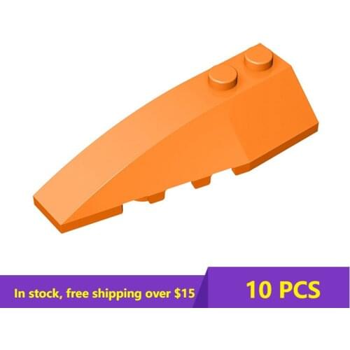 10PCS MOC Bricks Compatible Assembles Particles 41748 6x2 (Left) For Building Blocks Parts DIY Educational gift Toys