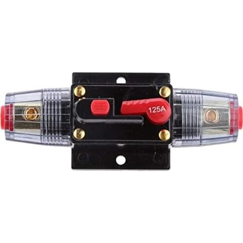 12V-24V DC 125A Car o Insurance,for Auto Car Marine Boat Stereo Switch o Inverter System Protection