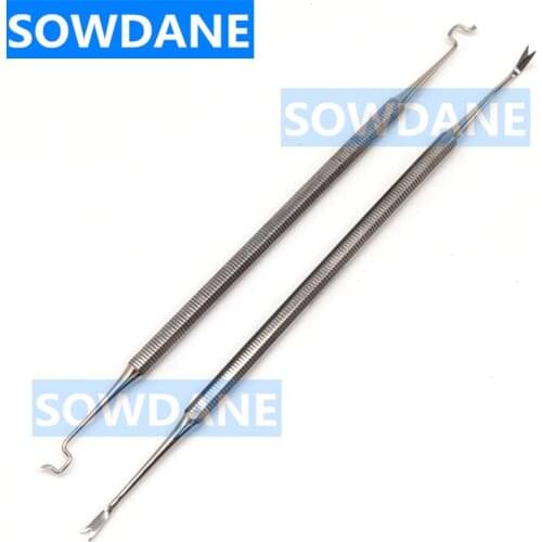 2pcs/set Dental Orthodontic Twirl-on Module Tool Ligation Ligature Tie Placer Placement Convinient Usage Instrument