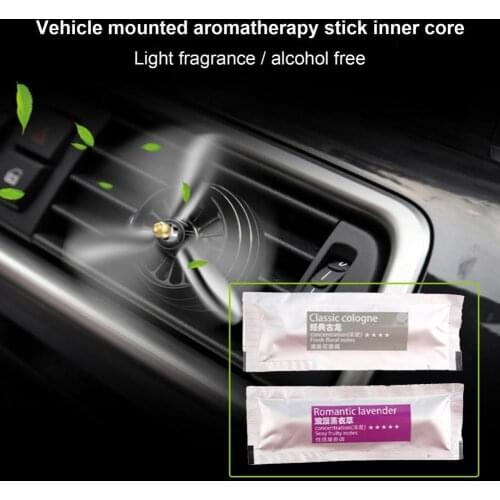 20Pcs Convenient Beautiful Scents Refreshing Solid Perfume Healthy Aromatherapy Refills Beautiful Scents for Spa