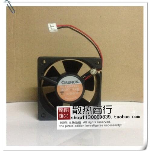 For Sunon Kd1206pts1 6025 12V 2.3W 6cm Silent Cooling Fan