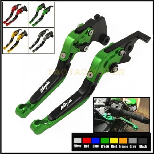 CK CATTLE KING CNC For KAWASAKI NINJA 250/300 2013-2016 Motorcycle Accessories Adjustable Folding Extendable Brake Clutch Levers
