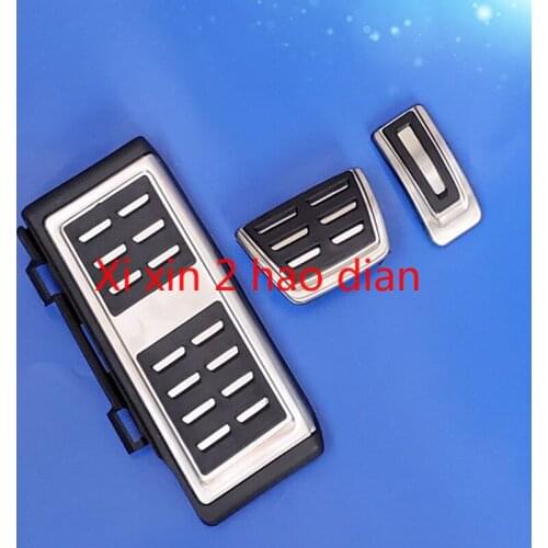 D1 For Audi Q3 13-21 Modified special car brake accelerator metal pedal free punching interior accessories