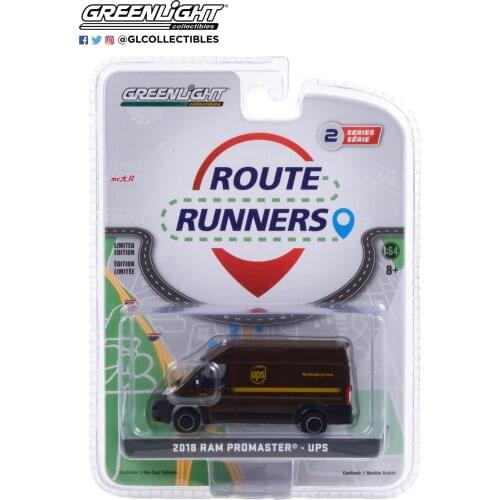 GreenLight 1:64 2018 Ram ProMaster 2500 Cargo alloy model Car Diecast Metal Toys Birthday Gift For Kids Boy