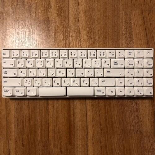 Pure White Color Retro Style PBT Keycaps For Cherry Switch Mechanical Gaming Keyboard Sublimation NP Profile Replace Key Caps
