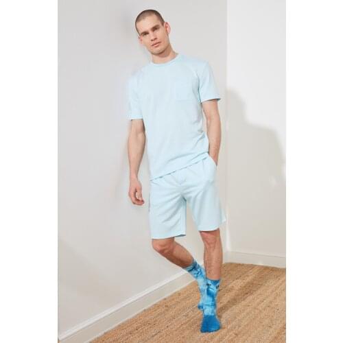 Trendyol Men 'S Regular Fit Tracksuit Team TMNSS21EM0051