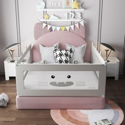 Crib Rail Bed Adjustable Baby Safety Barrier For Bed Child Safety Fence For Beds Foldable Playpen Bed Crib Rails For Toddlers