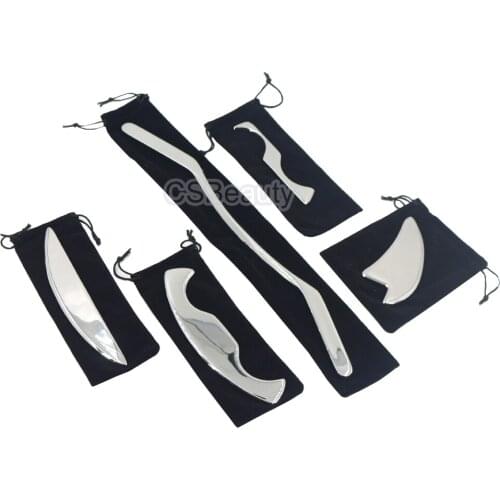 Stainless Steel Scraping Body Guasha Board Scrapper Massage Plate Release Pain Relief Massager Relaxation Health Care
