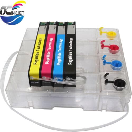 OCINKJET Refillable Continue Ink Supply Syetem For HP 972 973 974 975 CISS For HP Pagewide 377dw 477dw 577dw With ARC Chip