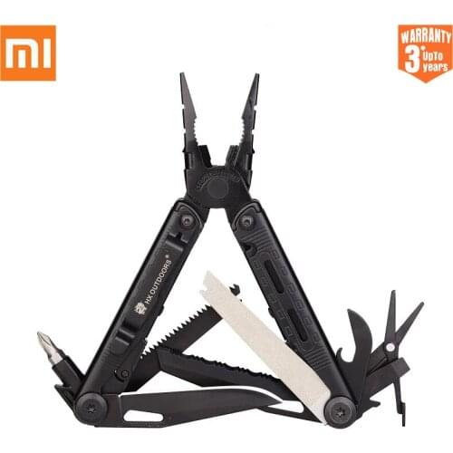 XIAOMI Outdoors Survival Folding Knife Multitools 420 Stainless Steel Plier Camping Fishing EDC Pliers Mini Scissors Screwdriver