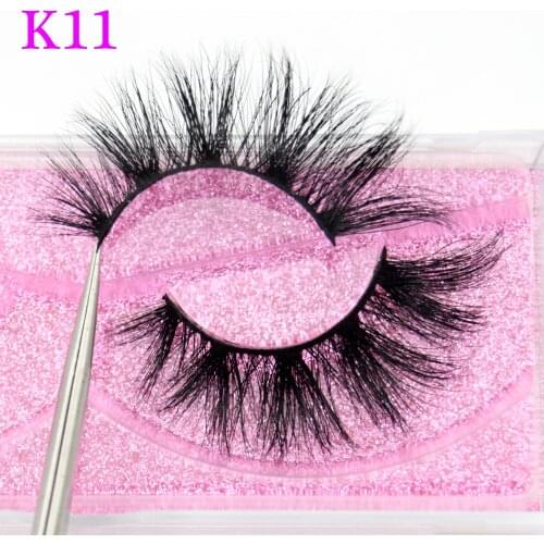 Visofree Mink Eyelashes 3D Mink Hair False Eyelashes Natural Thick Long Eye Lashes Fluffy Makeup Beauty Extension Tools K11
