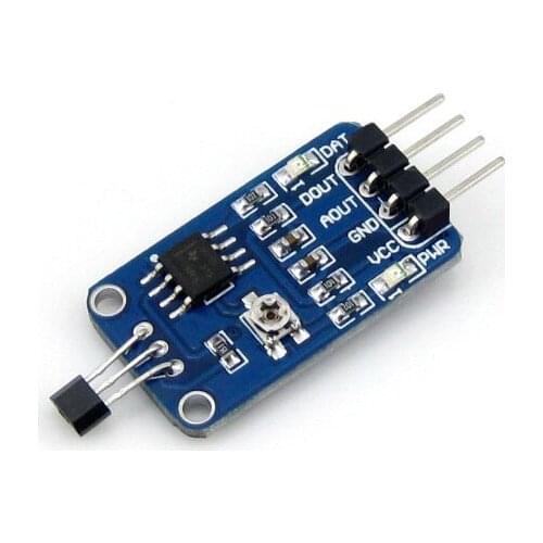 Waveshare 49E Hall Sensor Module for measuring Motor speed, detecting Object position