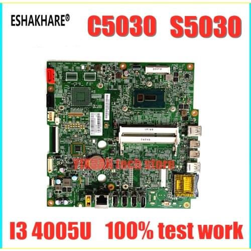 ESHAKHARE I3-4005U 5B20G94031 For Lenovo C5030 motherboard C50-30 Mainboard C5030 MB 13138-1 348.01208.0011 100% test work