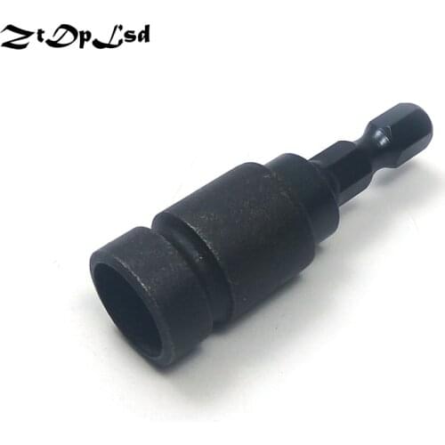 ZtDpLsd 1Pcs 1/4" Hex Shank Metal Electric Hammer Pounding Nail Puncher Extension Bar Quick Release Connector Rod Power Tool