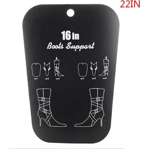 1PCS Black Boots Boot Shaper Stands Form Inserts Tall Boot Support Keep Boots Tube Shape For Women And Men