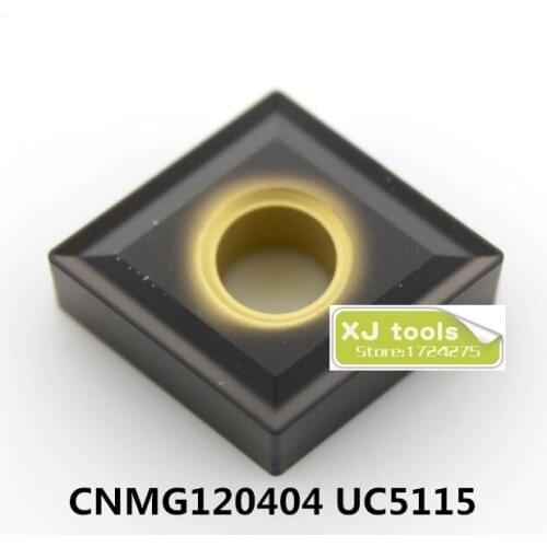 10pcs CNMG120404 UC5115/CNMG120408 UC5115/CNMG120412 UC5115 carbide inserts for MCLNR/MCKNR,Turning Blades, Tips for Cast Iron