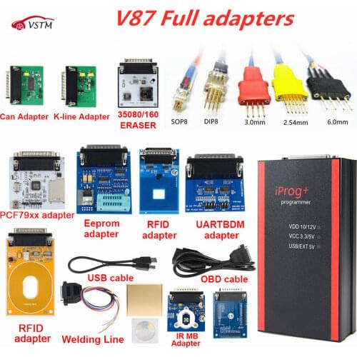 V84 IPROG Porgrammer IR MB Adapters IPROG CAN-BUS Adapter IPROG Kline adapter