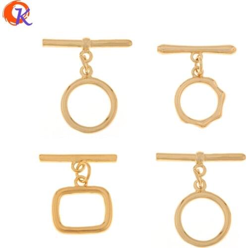 Cordial Design 30Pcs Jewelry Accessories/Genuine Gold Plating/OT Clasps/DIY Making/Connectors/Hand Made/Necklace Findings