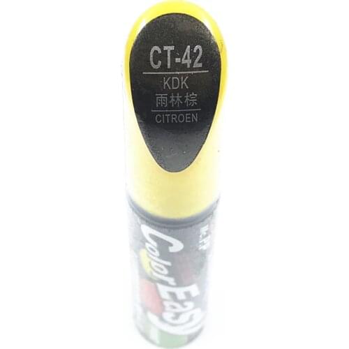 Car scratch repair pen, auto paint pen CT-42 for Citroen C5 C4 C2 Picasso,Elysee C-Quarte ,car painting pen