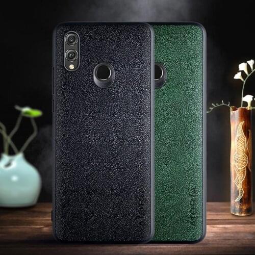 Case for Huawei Honor 10 Lite 10i case with Retro business PU leather design,TPU+PU 2in1 material