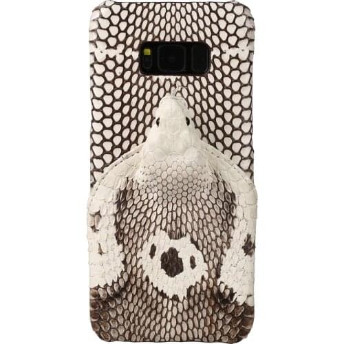 Phone Case For Samsung Note 10 9 S6 S7 edge S8 S9 Plus case Really Snake head Back Cover For Samsung A50 A7 A8 J5 J7 2017 case