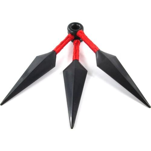 ELBCOS Boruto Sasuke Kakashi Sakura Didara Hidan Itachi Orochimaru Ninja Cosplay Kunai 3pc/set