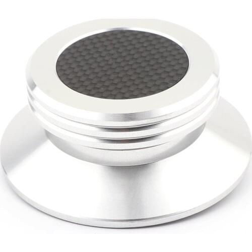 HiFi audio carbon fiber aluminum alloy LP Vinyl Turntables Metal Disc Stabilizer Record Weight/Clamp