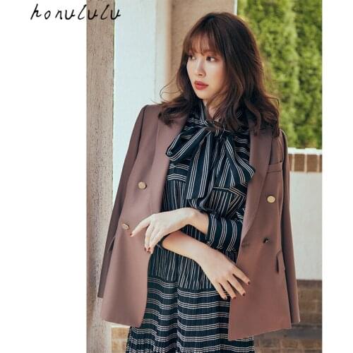 Honululu Women's Double-breasted Blazers