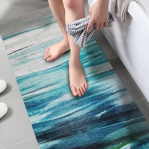 Carpet Floor Stickers Waterproof Stickers PVC Anti-Slip Self-Adhesive Wall Decal Kitchen Bathroom Bedroom Home Decor 60x120cm