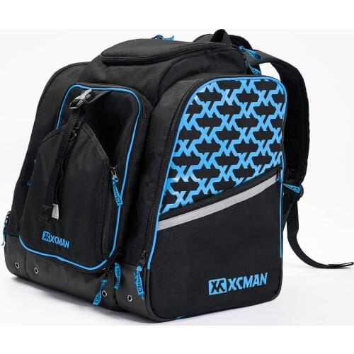 Ski Boots and Snowboard Boot Backpack Bag, Excellent for Travel with Waterproof Exterior & Bottom