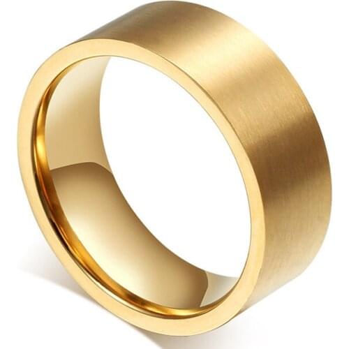 MANGOSKY Fashion Mens 925 Silver Titanium Steel Finger Rings Mens Party Jewelry Wedding Engagement Rings