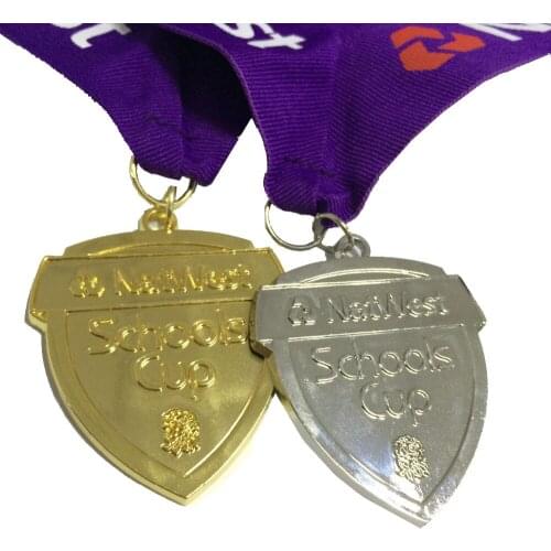 Custom with Your Logo in Custom Shape 63.5mm Diameter Sports Medal